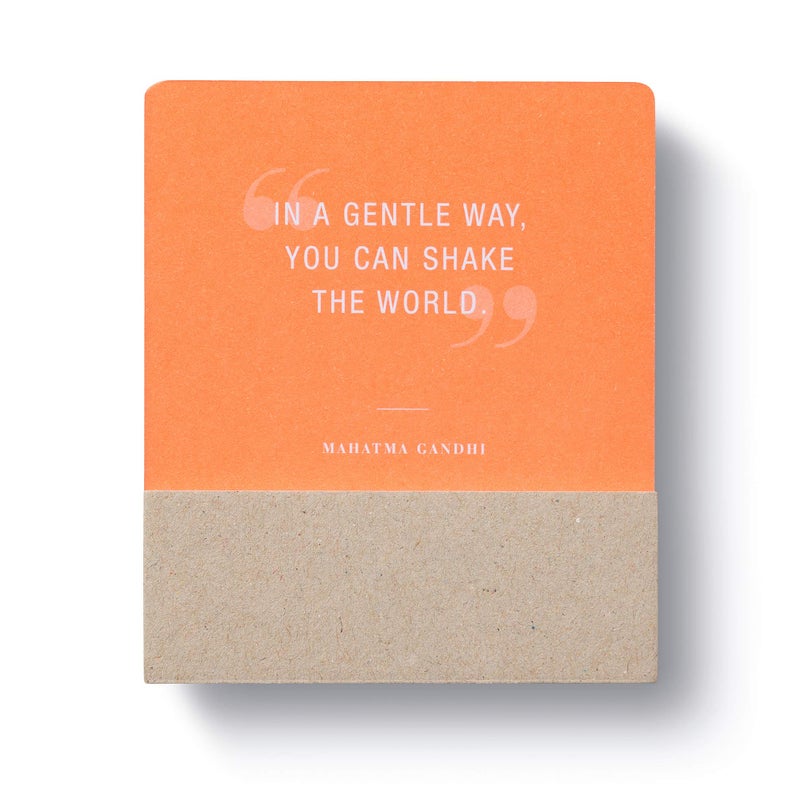 Compendium Weekly Reflections Card Set â€” 52 Inspiring Quotes, One Card for Each Week of the Year, Includes Desktop Display Stand - Image 2
